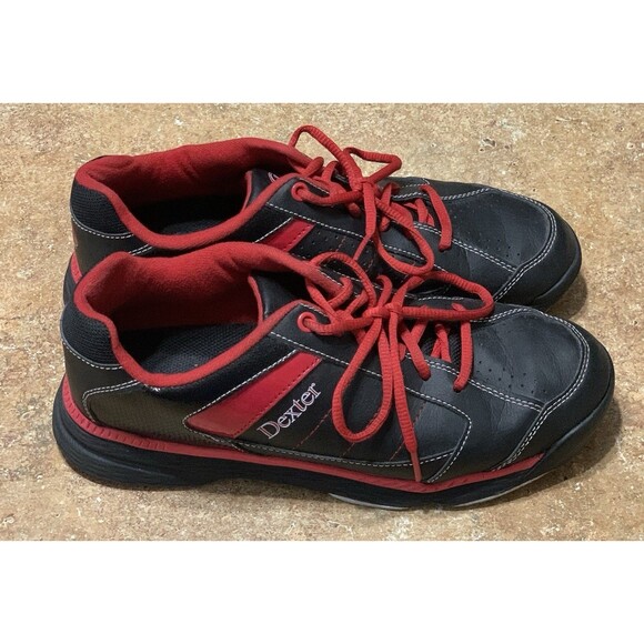 Dexter Ricky IV Black/Red Men\'s Bowling Shoes Size 9.5 Medium D main image 6